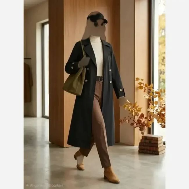 ترنچ کت زنانه جنس کتان زارا آسترکشی کامل سایزبندی