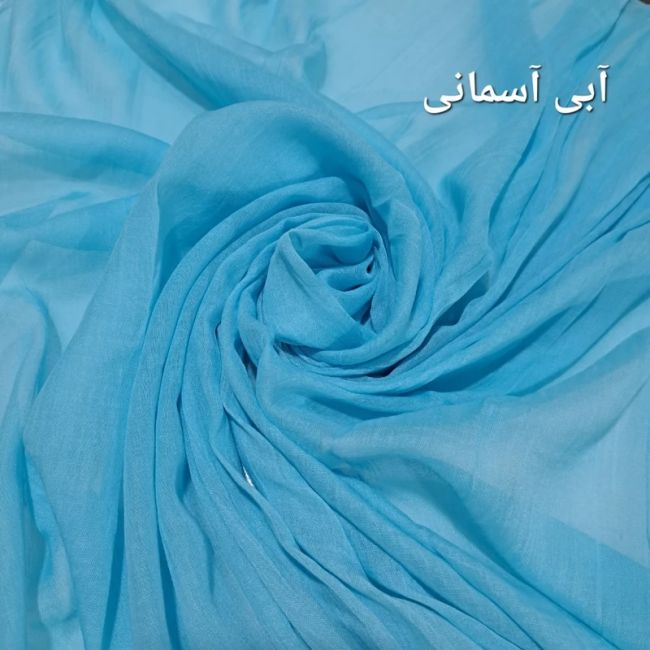 شال نخی سوپر نخ گیاهی ساده ابعاد 200 در 80 مناسب بهار و تابستان