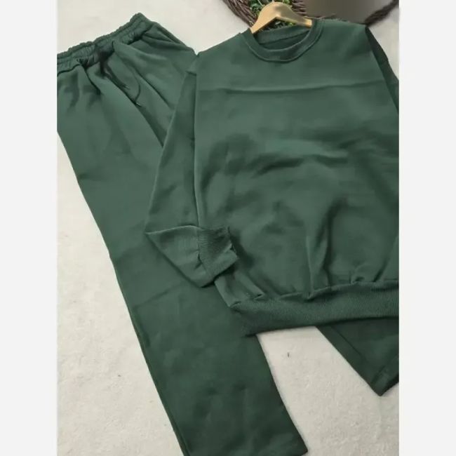 ست هودی و شلوار اسپرت دورس توکرکی جیبدار فری سایز