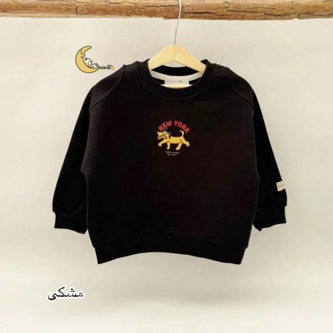 بلوز دورس توکرکی بچگانه طرح سیمپسون رنگی سایز 1 تا 5 سال