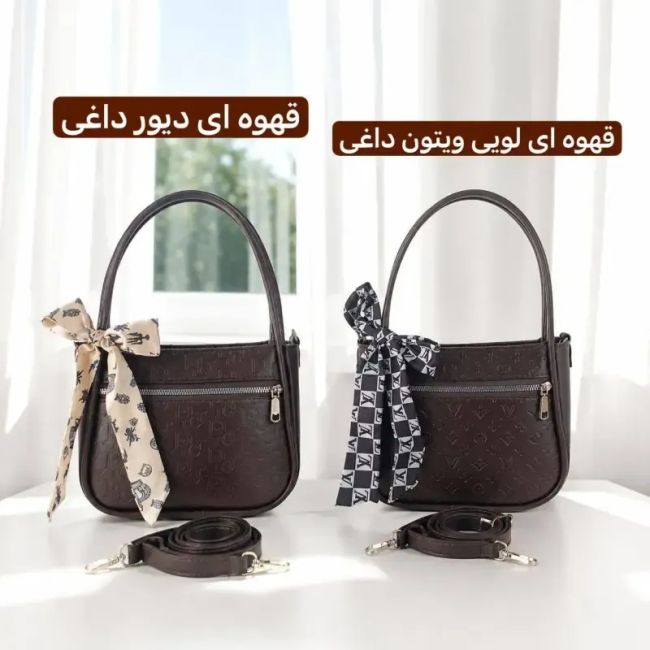 کیف پاسپورتی چرم مصنوعی زنانه مشکی ابعاد 25 در 20 سانتیمتر