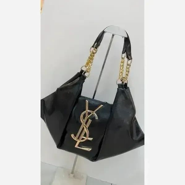 کیف یاشیل چرم با کیفیت طلایی و نقره ای