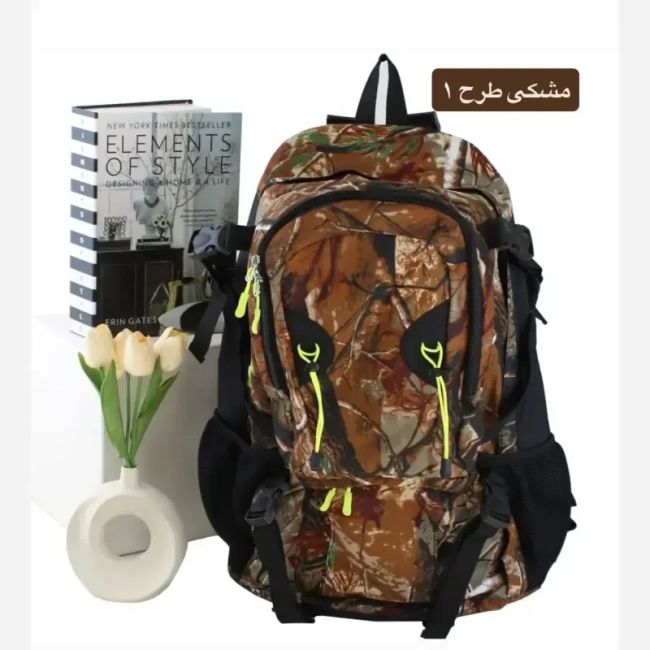کوله پشتی مسافرتی و ورزشی پارچه ای مدل 9327