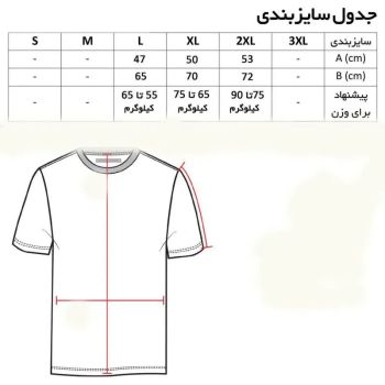 تیشرت آستین کوتاه مردانه یقه گرد پنبه ای کد 7543