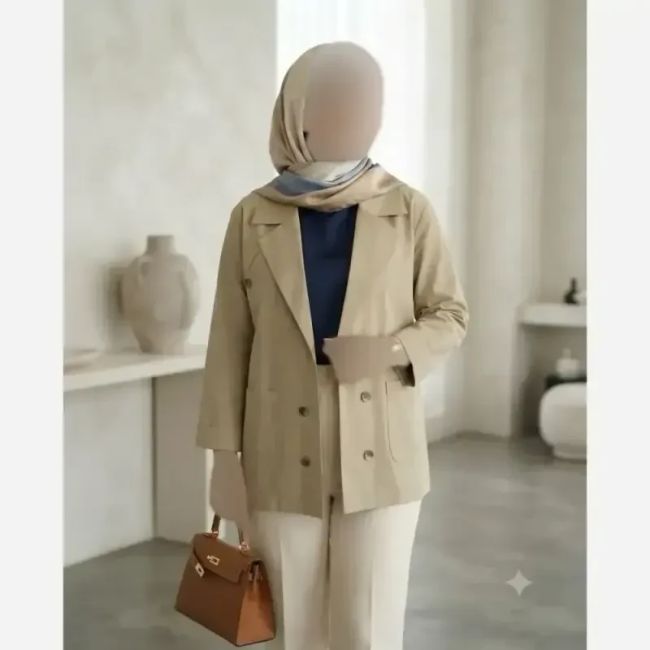 کت لینن مدل آتریسا مناسب سایز 38 تا 50