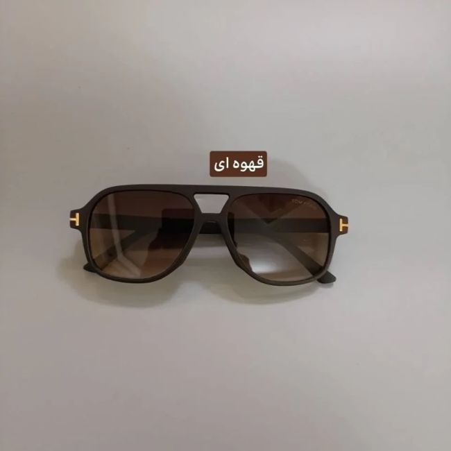 عینک آفتابی تام فورد مدل خلبانی با فریم استات و لنز UV400 یونیسکس