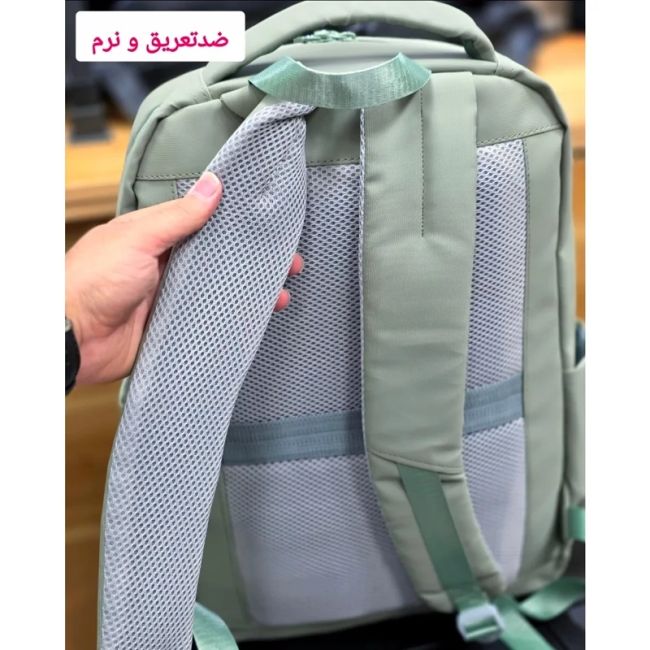 کوله پشتی پاستیلی اسپرت پریزیدنت وارداتی ضد خش جادار با محفظه لپ تاپ
