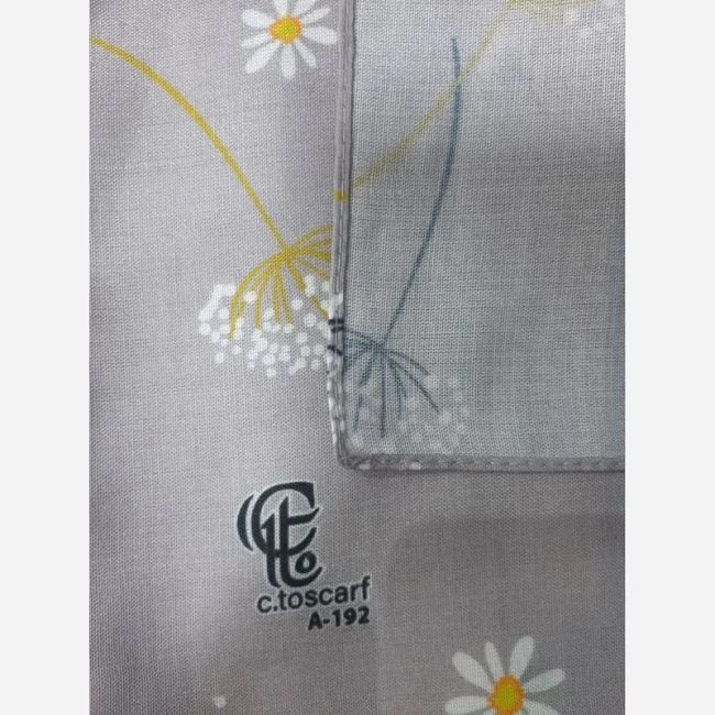روسری نخی قاصدک طرح سهراب قایق 140 سانتی متر