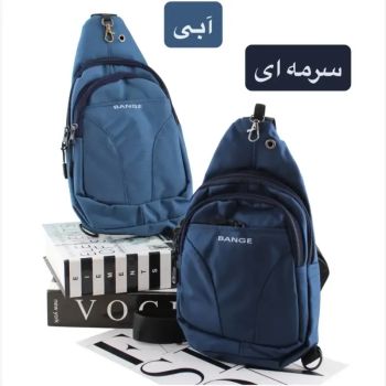 بادی بگ مردانه پارچه ای ابعاد 20 در 10 سانتی متر دارای 3 جیب بیرونی و 1 جیب داخلی آستر ساتن