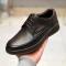 کفش چرم مردانه بندی مدل شامی سوخته