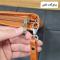 کیف دسته چک چرم طبیعی گاوی مردانه با جای کارت و موبایل