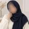 شال ساده دوردوز سوپر کنفی نخی قواره 185 در 60 سانت