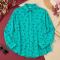 شومیز زنانه وارداتی نخ تایلندی دکمه دار فری سایز مناسب تا 48