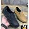 کفش طبی مردانه مدل CAT چرم دوردوخت با زیره پلیمری بادوام و سبک
