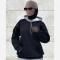 هودی کلاه دار زنانه طوسی دورس اسپان داخل کرکی فری سایز