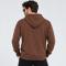 سویشرت مردانه دورس کلاه دار زیپ دار طرح حروف مدل لیما