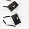 کیف دو جیب مشکی مدل دو زیپ متریال وارداتی قفل خارجی سایز 14-20