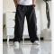 شلوار اسلش بگ جردن دمپا گت دار رنگ مشکی پارچه گلکسی اسپان سایز XXL و XXXL