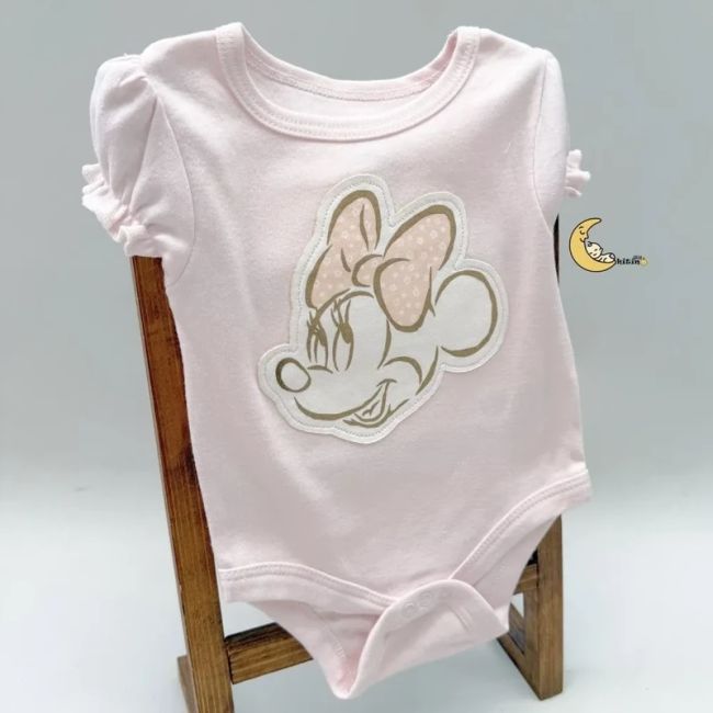 ست بادی شلوار و کت نوزادی دخترانه طرح مینی موس برند دیزنی