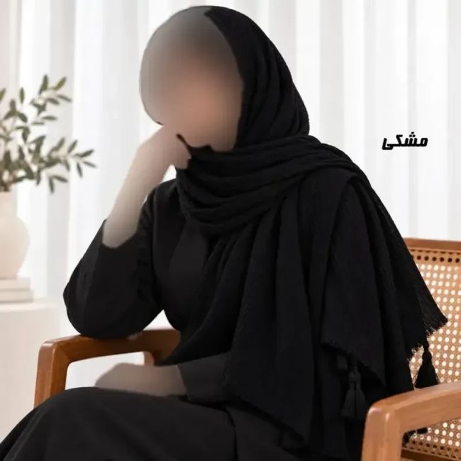 شال نخی برشکا طرح تیغ ماهی مناسب روزمره قواره 188 در 62 سانت