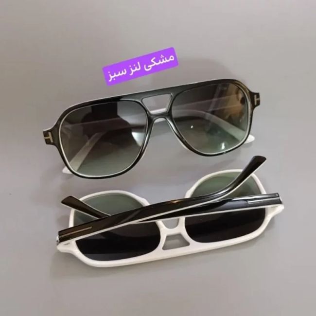 عینک آفتابی تام فورد مدل خلبانی با فریم استات و لنز UV400 یونیسکس