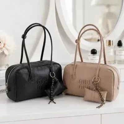 کیف زنانه اسپرت روزمره چرم مصنوعی زیپدار