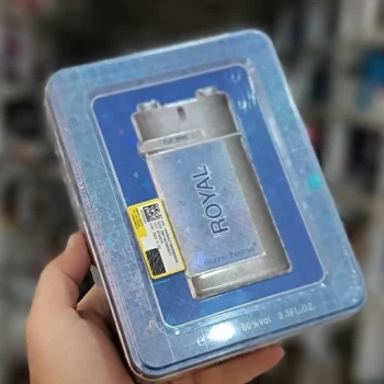 ادکلن رویال آبی فلزی Sellion Royal اورجینال عطر رویال فلزی