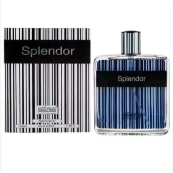 ادکلن اسپلیندور مشکی لیبلدار 100 میل عطر splendor رایحه جذاب مردانه