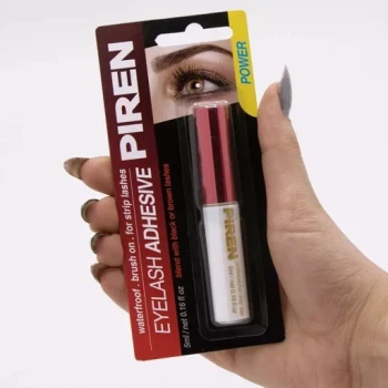 چسب مژه پیرن قلمی اصل piren چسب کاشتمژه در قرمز قلمدار