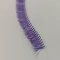 مژه رنگی بنفش سایز 14 مژه رنگی مژه ریسه ای رنگی مژه مصنوعی بنفش مژه فانتزی مژه تابستانی ریلی بنفش موژه رنگی