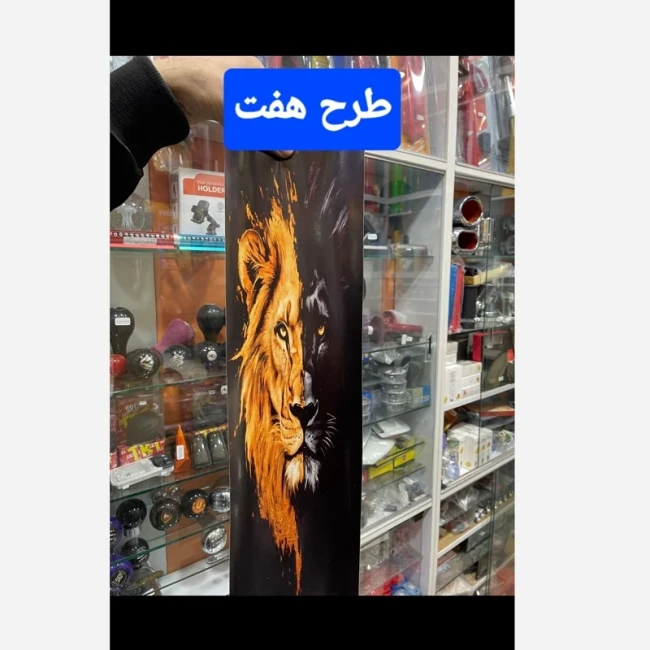 برچسب ستون خودرو کیفیت اچ دی  انواع خودرو بسته دو عددی