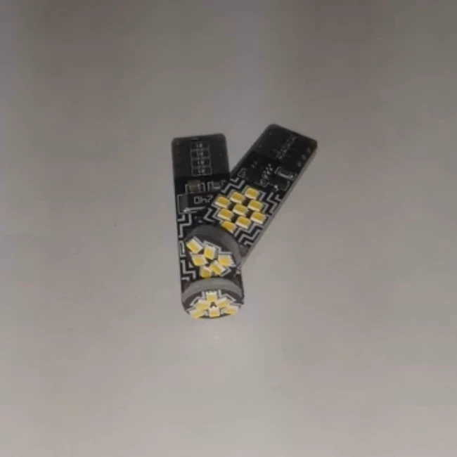 لامپ چراغ انبه ای سکن انواع خودرو smd24 بسته دو عددی