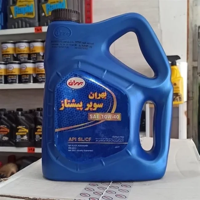 روغن موتور 4 لیتری بهران سوپر پیشتاز 10W-40