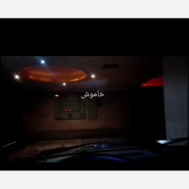 چراغ اس ام دی 2 عددی سه طرفه مناسب چراغ کوچک تمامی خودروهای داخلی و خارجی