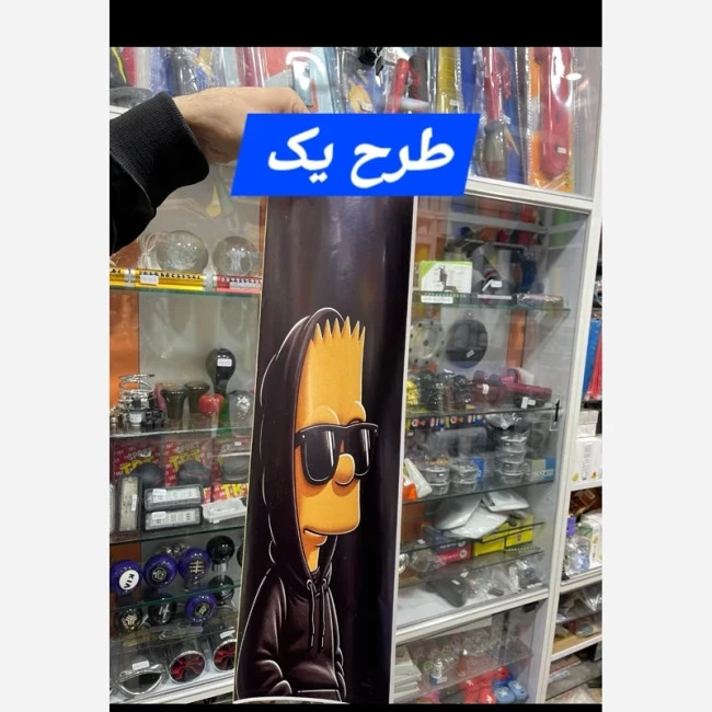 استیکر ستون خودرو کیفیت بالا انواع خودرو بسته دو عددی