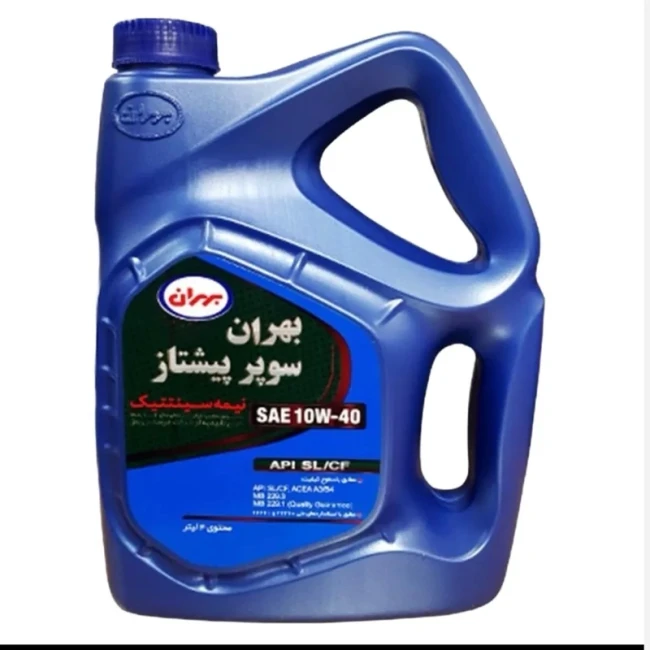 روغن موتور 4 لیتری بهران سوپر پیشتاز 10W-40