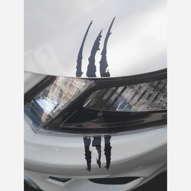 برچسب چنگ خرس ابعاد 33 سانت در 14 سانت