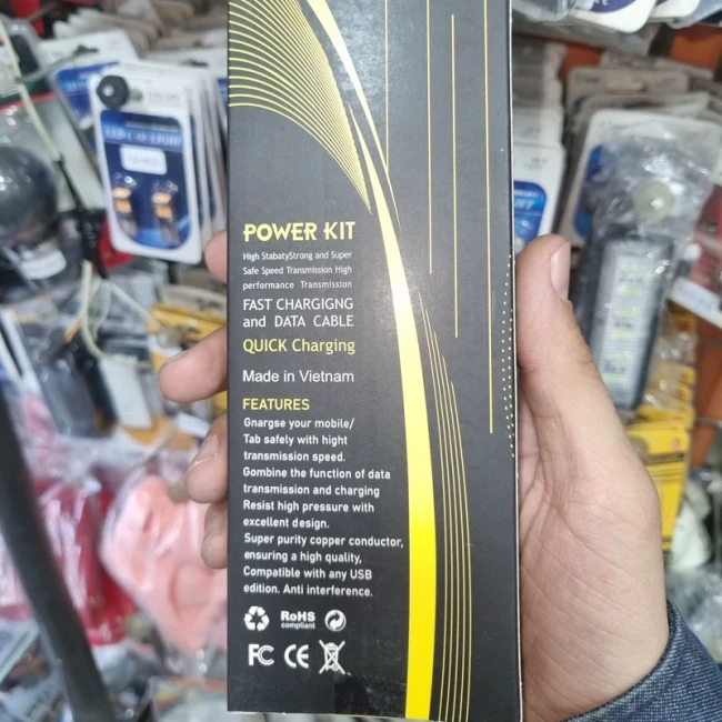 کابل شارژر  فست شارژ تایپ سی C یک متر