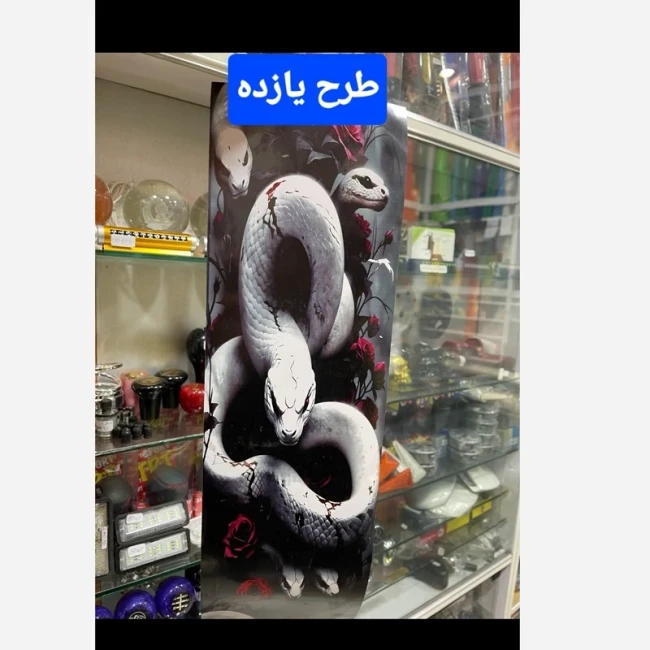 برچسب ستون خودرو کیفیت اچ دی  انواع خودرو بسته دو عددی