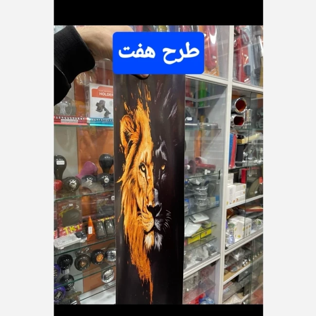 استیکر ستون خودرو کیفیت بالا انواع خودرو بسته دو عددی