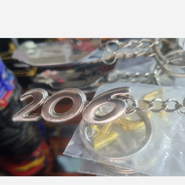 دسته کلید پژو 206 جنس فلزی