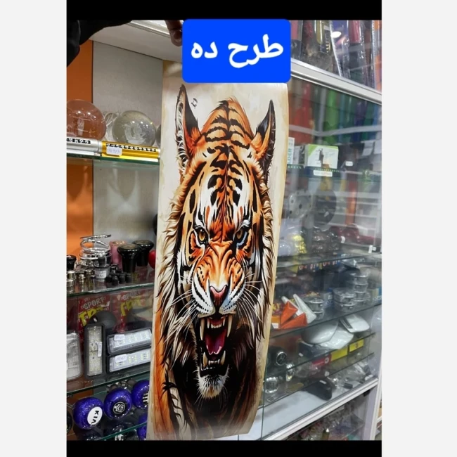 استیکر ستون خودرو کیفیت بالا انواع خودرو بسته دو عددی