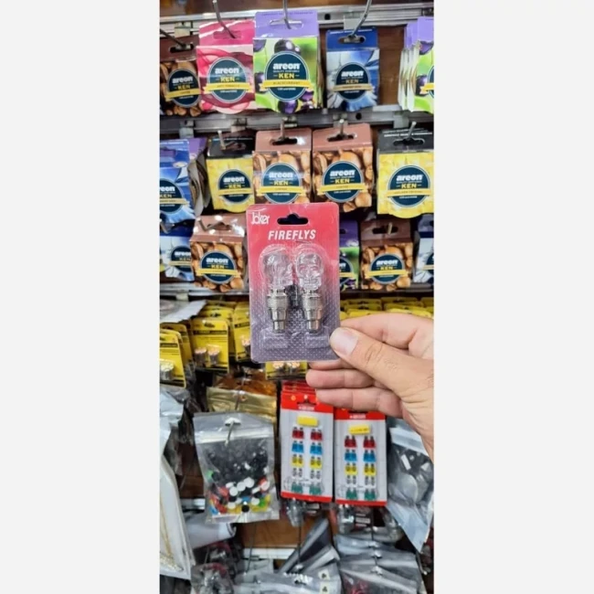 سروالف چراغ دار هفت رنگ وارداتی سروالف بسته دو عددی