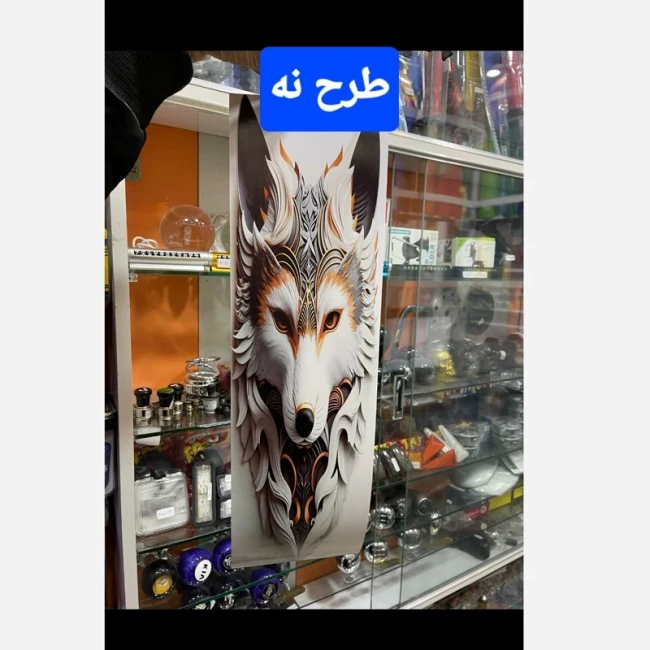برچسب ستون خودرو کیفیت اچ دی  انواع خودرو بسته دو عددی