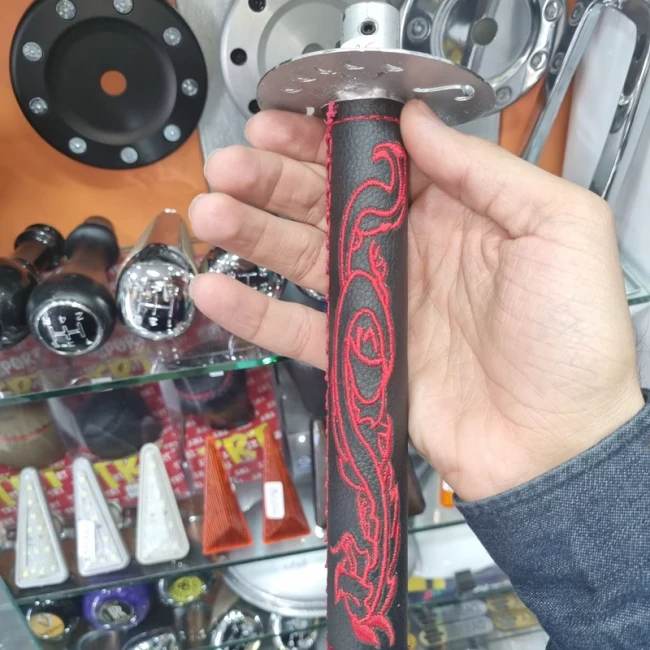 سر دنده  فلزی روکش چرم انواع خودرو