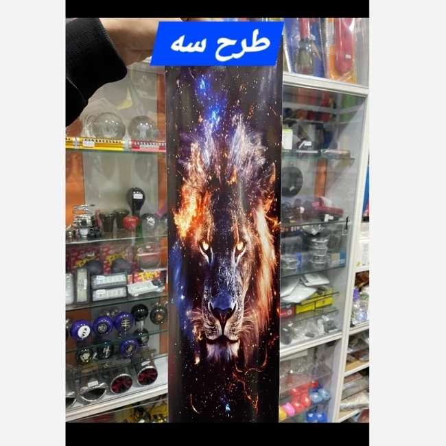 استیکر ستون خودرو کیفیت بالا انواع خودرو بسته دو عددی