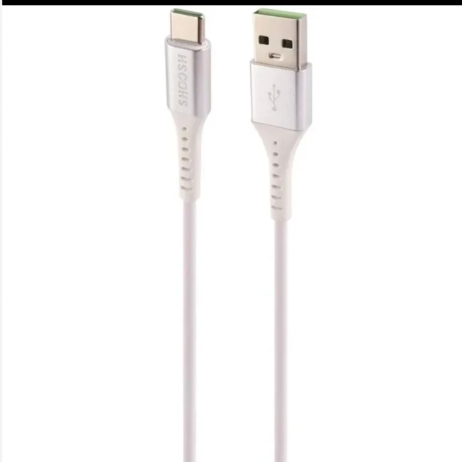 کابل فست شارژ تایپ سی سوکت فلزی