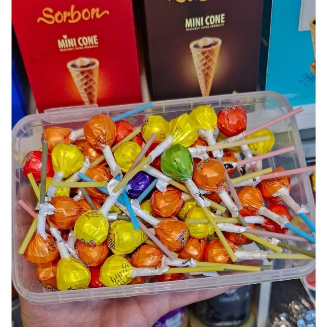 آبنبات چوبی میوه آدرین 500 گرم