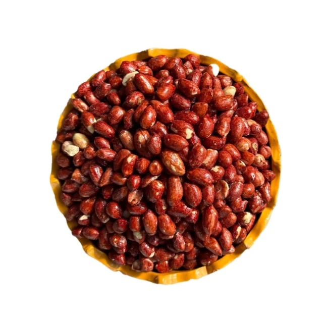 مغز بادام زمینی لعابی 250 گرم
