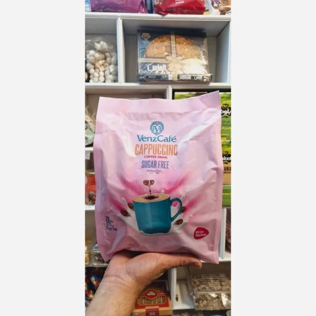 کاپوچینو رژیمی ونزکافه بسته 20 عددی